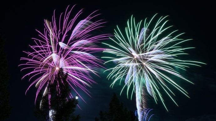 2021.9.19 おかやまフォレストパークドイツの森に 花火見に行く〜〜〜