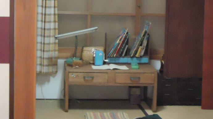 昭和30年代の勉強机