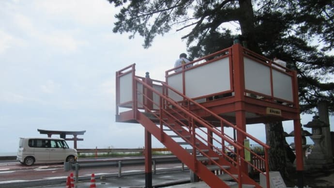  続：インスタ映えする琵琶湖畔の神社に行くバスは、年に1日だけ運行