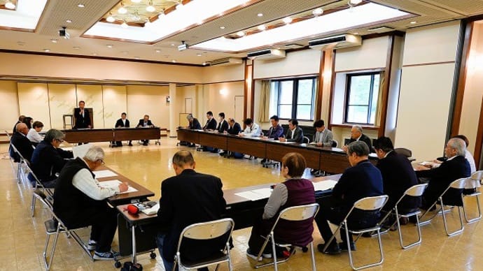 令和7年度生坂村観光協会総会&草尾上空からの風景