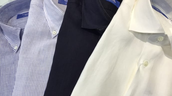 リネンシャツ入荷