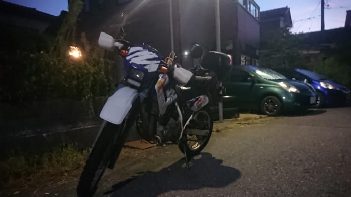バイク新潟県人会コマ図ラリー参加