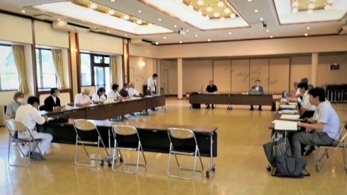 区長会議&長野県市町村自治振興組合議会定例会&下生野上空からの風景