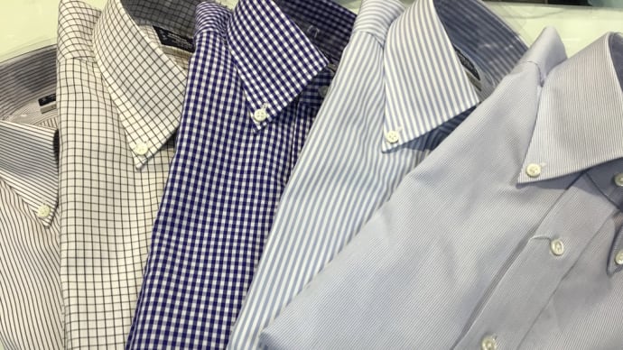 メンズイージーケアボタンダウン入荷
