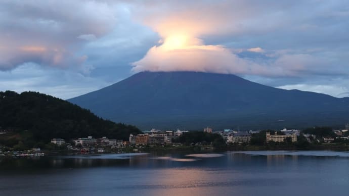 甲斐（４）富士山の朝