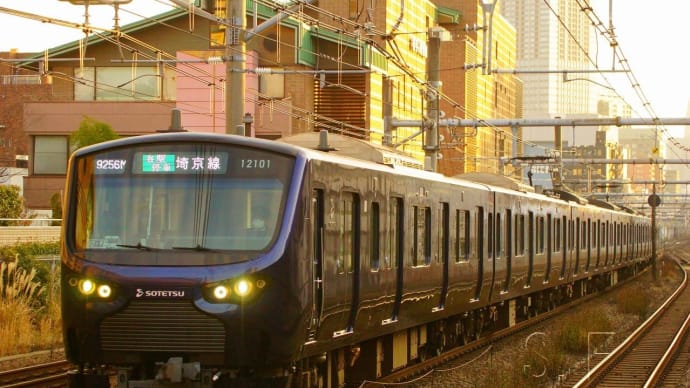 2023年1月7日　埼京線  目白  相鉄 12101F