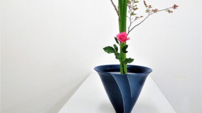 オクロレウカの美しい線が大事・・キズと合わせて・生花