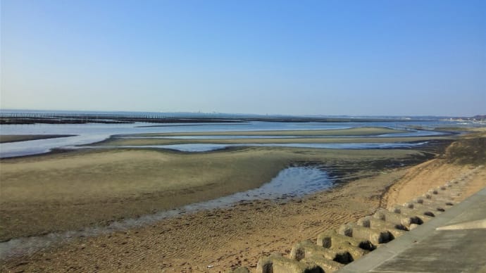 海苔を育てる 潮の満ち引き