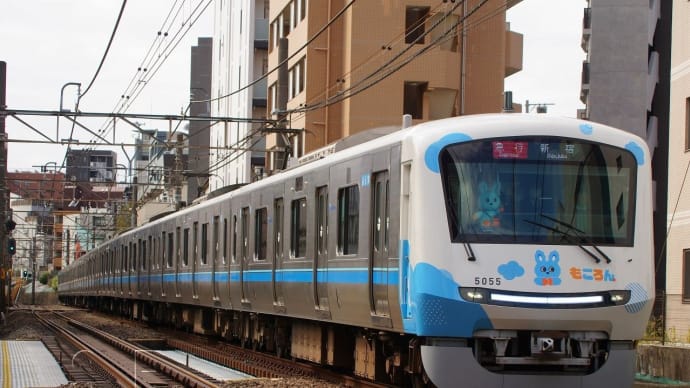 2024年3月2日 小田急 南新宿 5055F もころん号