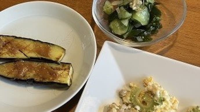 質素な夕食