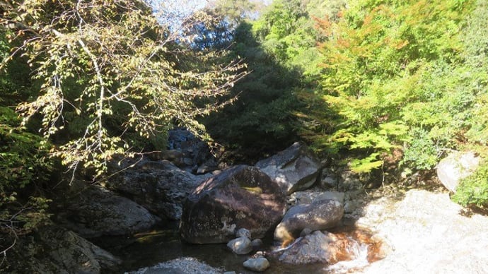 滑床歩き