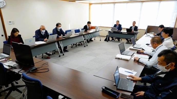 知恵の輪委員会・村づくり研修会合同会議&日岐と小舟上空からの風景