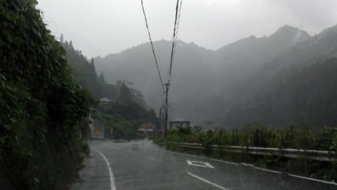 令和3年7月5日・夕立・雨のお天気