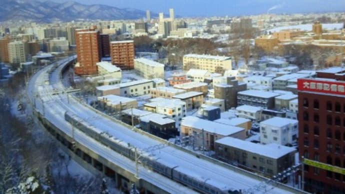 2013-2014 冬の札幌逃避行⑦【快速「エアポート」で小樽へ】