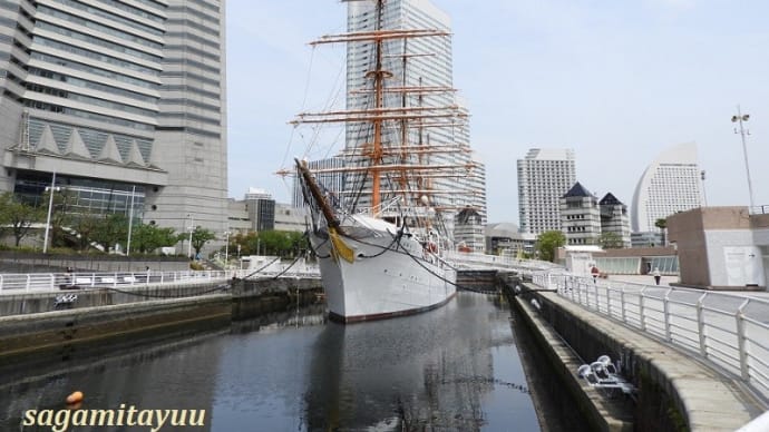 「太平洋の白鳥」と呼ばれた帆船「日本丸」の優美な姿!!