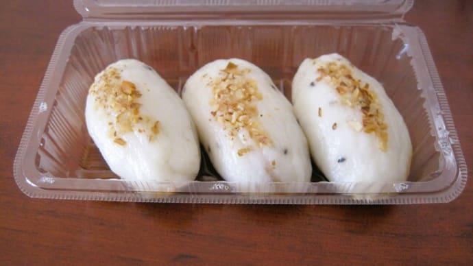 ウォーキングの後は和菓子