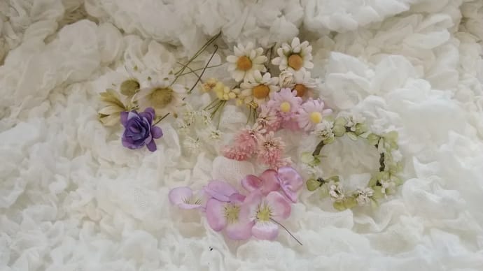 ◆4月10日(木)布花&クラフト教室の様子です◆
