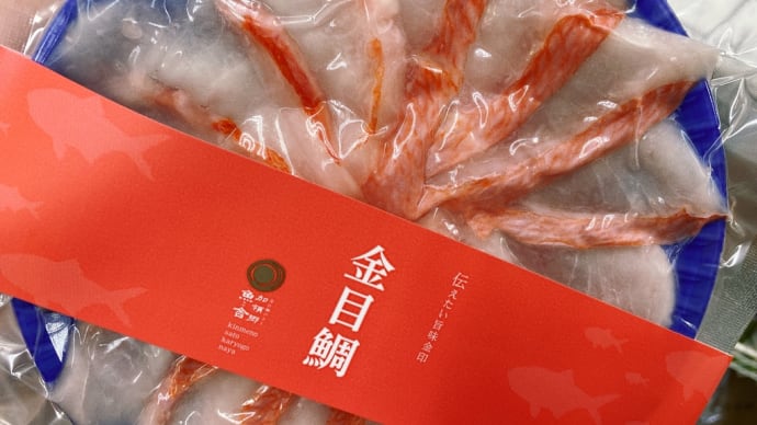 高知県「金目鯛しゃぶしゃぶ用」 予約受付中です。