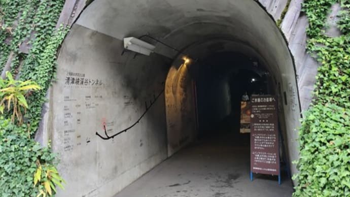 日本三大峡谷「清津峡」訪問①