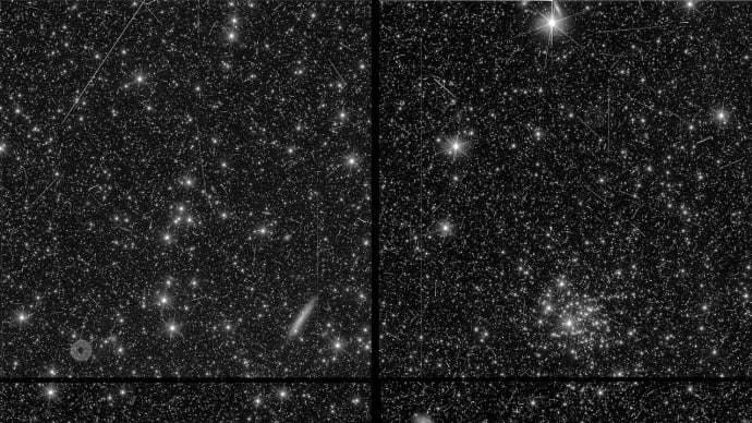 “ユークリッド”が初期テスト画像を初公開！　ヨーロッパ宇宙機関（ESA）の近赤外線宇宙望遠鏡