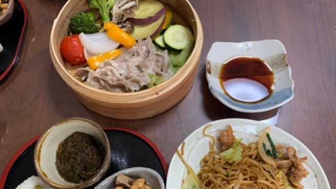爺さん帯状疱疹&蒸篭購入