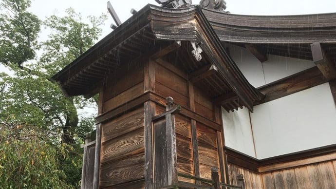 神社本殿補修工事