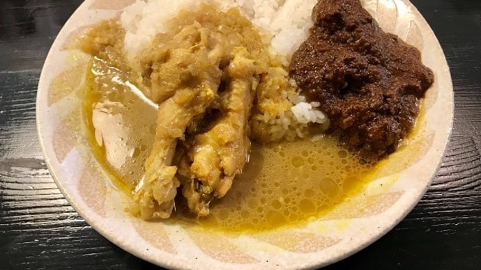 レギュラーあいがけカレー 森元