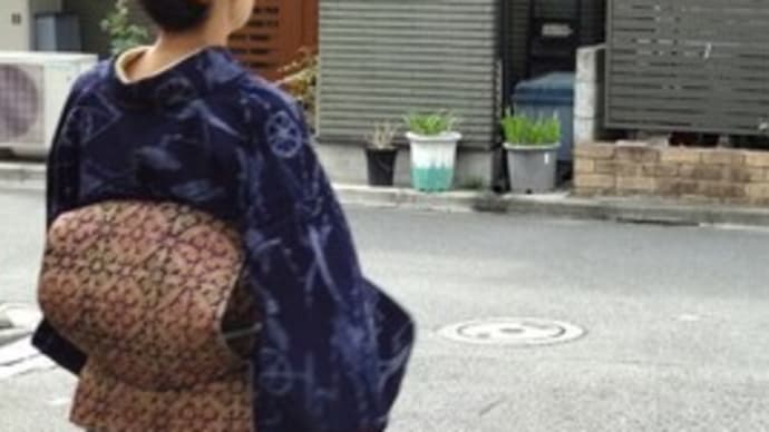 ガス代&神保町で打ち合わせ・絵絣に更紗帯&少量買いは安くつく