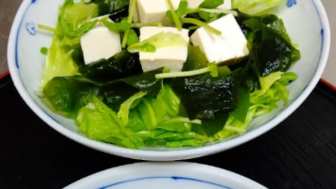 リフレッシュ! 美容院に行ってきた。うちのごはん 餃子と和風サラダ(^.^)