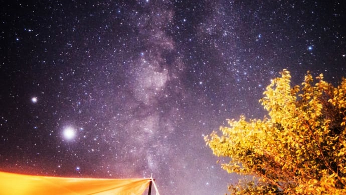 見上げれば天の川🌌
