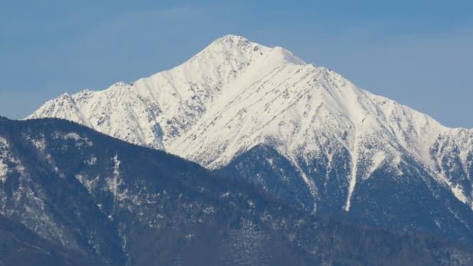 常念岳 2020/01/26