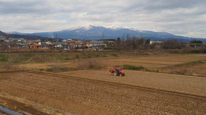 3月最後の安達太良(霜注意報が出ています・・・)