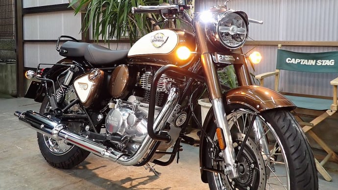 いよいよ納車!人気のCOLOR!これがROYAL ENFIELD CLASSIC350 HeritagePremium MedallionBronze!長い名前ですね(笑)