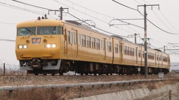 岡山の列車(サンライナー)