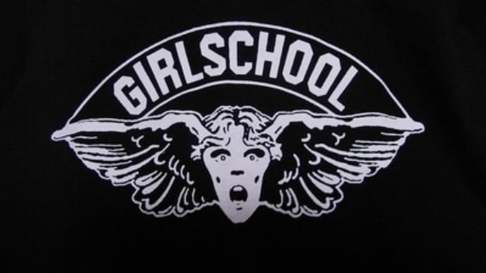 ROCK Tシャツ:GIRLSCHOOL