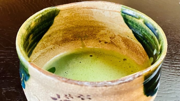 小倉城庭園でお抹茶を頂きました