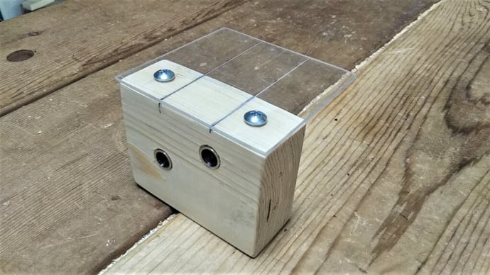 [DIY jig]  簡単自作のダボ継ぎ治具