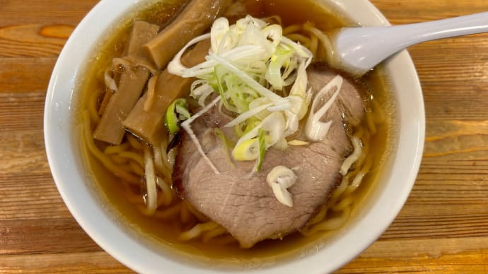 【栃木 間々田】 らーめん餃子専門 一「らーめん(830円)+餃子3個(300円)」