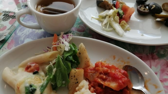 友とランチ