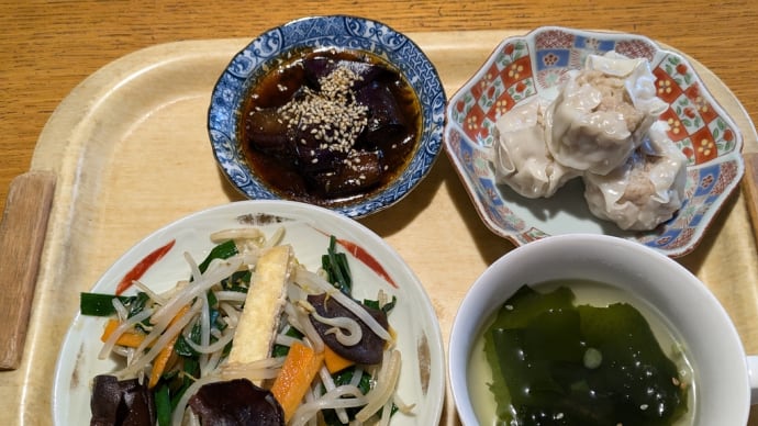 油揚げと野菜の五色炒め