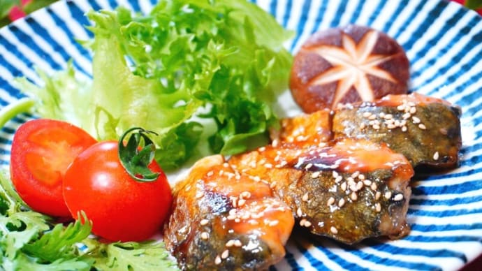 ごはんがすすむ☆魚のごま照り焼き&豚汁