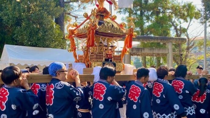 辰巳台神社の秋季大祭に参拝してきました。