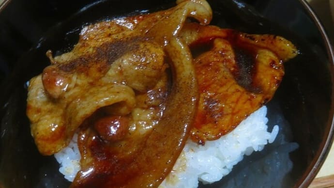 豚丼 天然ぶり 味噌煮