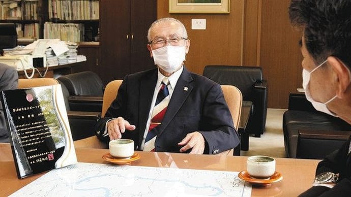 走り続ける８３歳・東近江の小林さん　「日本スポーツＧＰ」滋賀県内初受賞