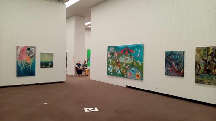 マリーン日記ー近代美術協会展が始まる