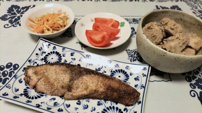 3月5日の夕飯(鰤)