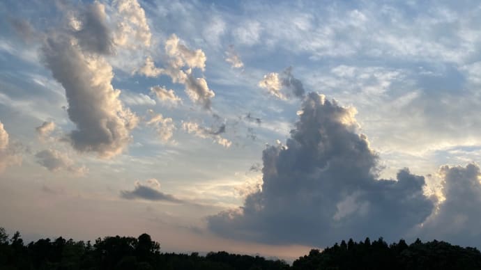 芸術的な雲