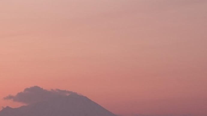 今朝の大山さん 3月9日