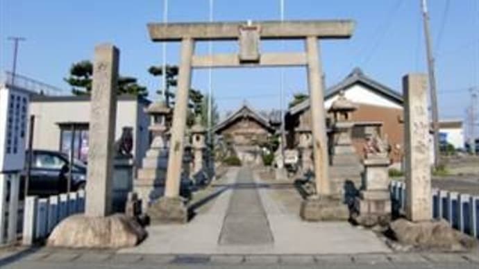 竹之郷(たけのごう)神社 in 愛知県飛島村