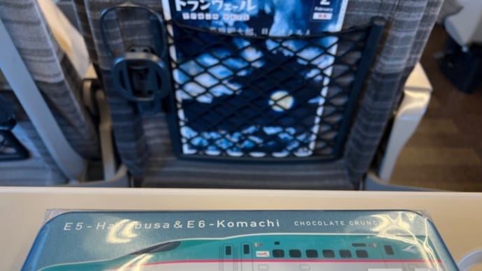 【盛岡】旅せよ！平日　盛岡駅、岩手路で見つけた東北新幹線E5＆E6の缶ペンがすごい！